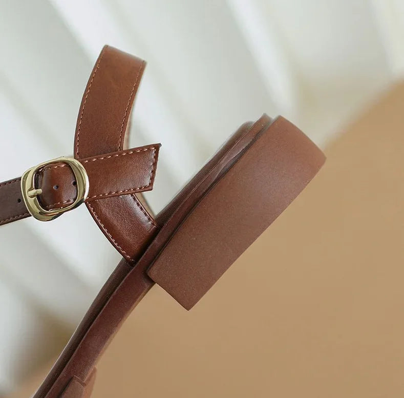 Ricci | Sandale Casual au Look Naturel