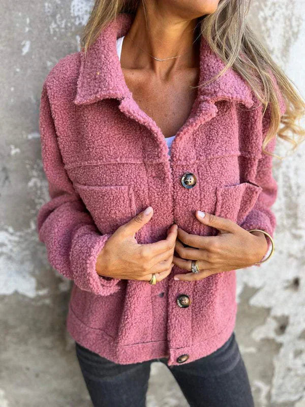 Madeleine™ | Veste Teddy Douce et Stylée