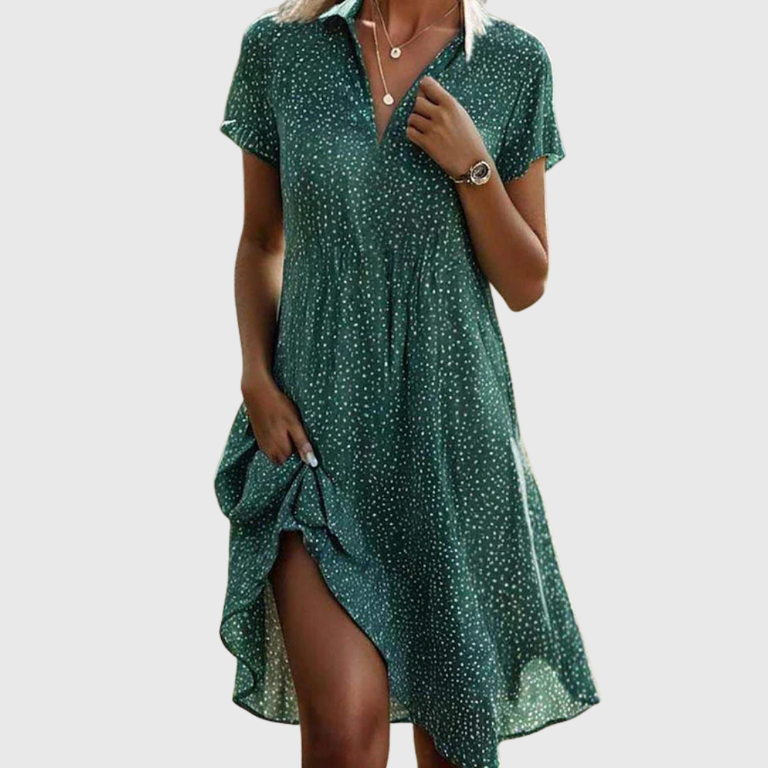 Sienna | Robe au Tissu Doux et Raffiné