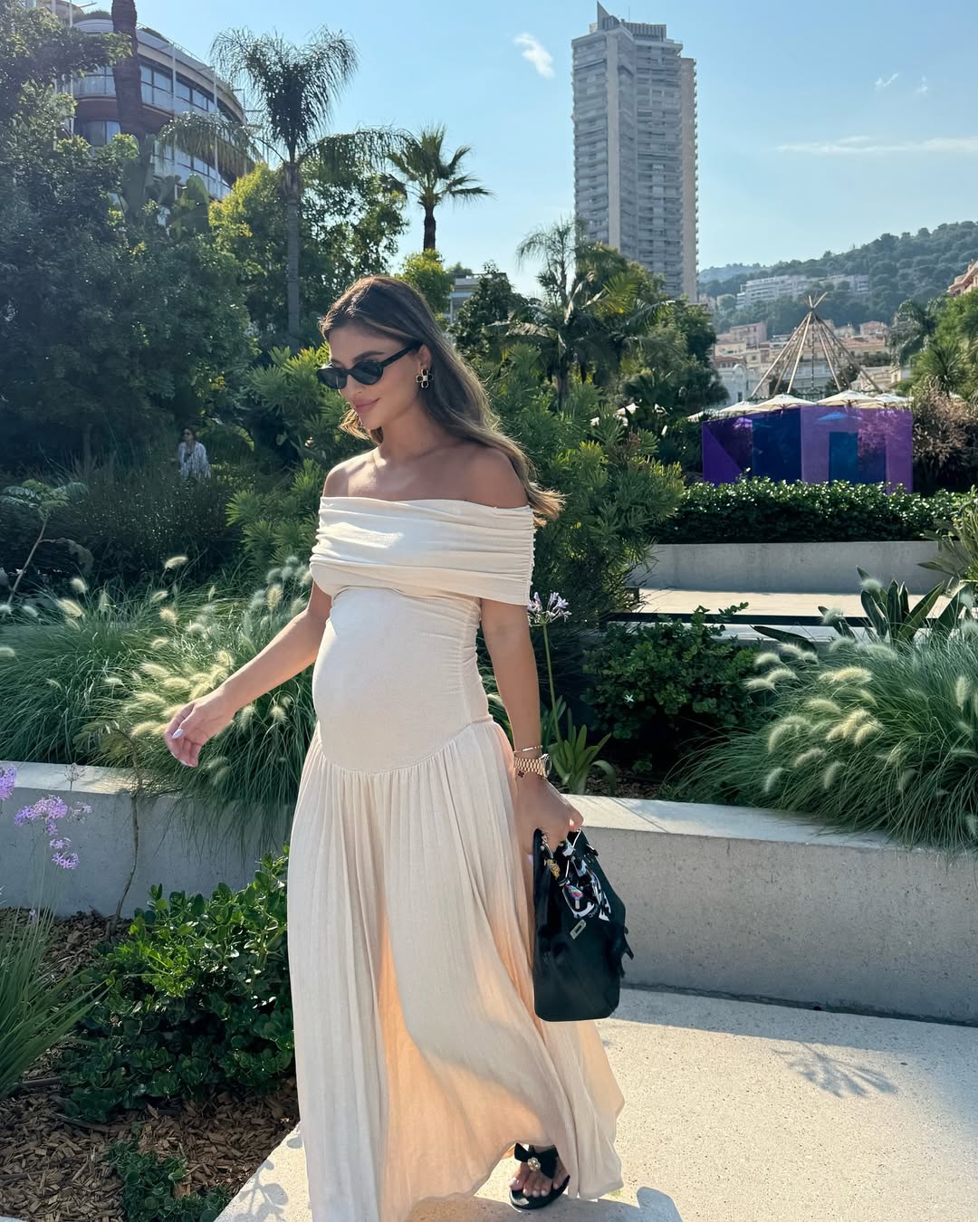 Annalise | Robe de Maternité Raffinée