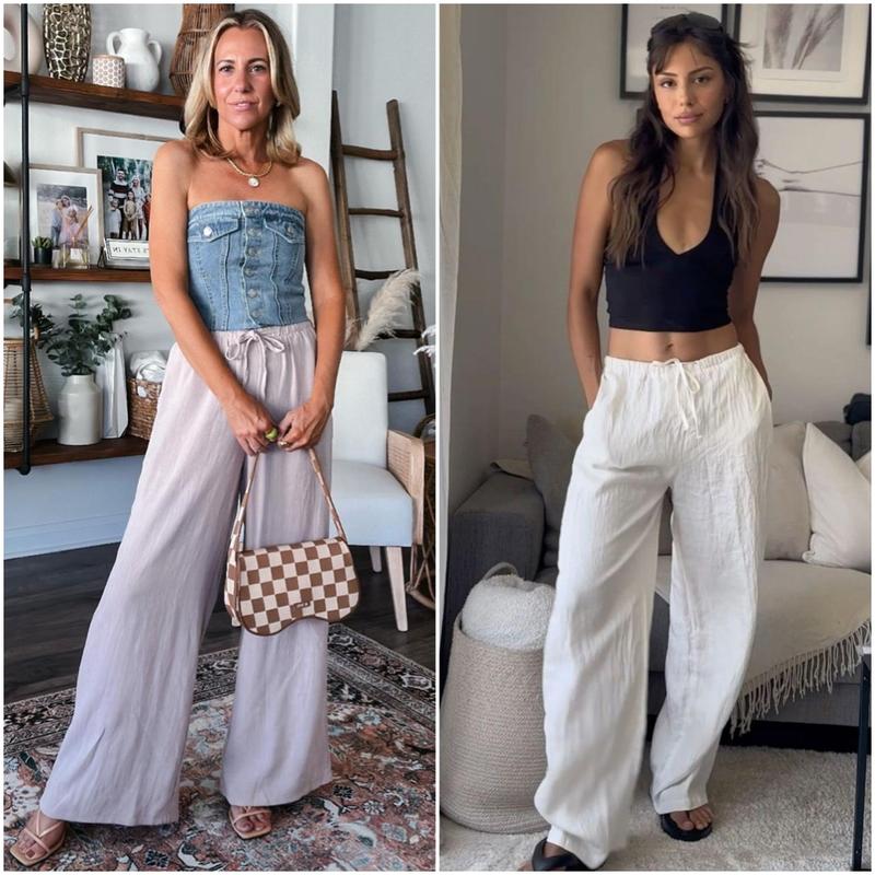 Gabriella | Pantalon Fluide au Confort Chic