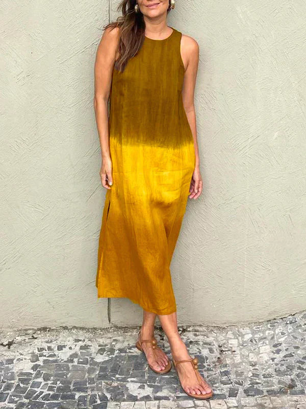 Amalia | Robe Longue Confortable et Naturelle