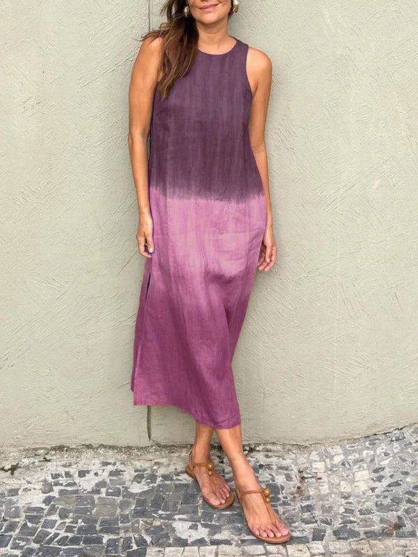 Amalia | Robe Longue Confortable et Naturelle