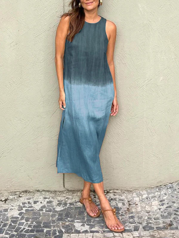 Amalia | Robe Longue Confortable et Naturelle