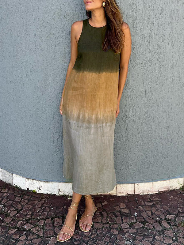 Amalia | Robe Longue Confortable et Naturelle