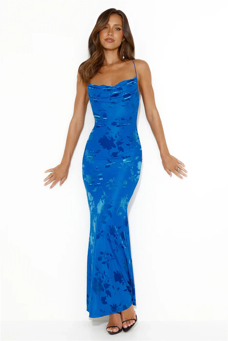 AZZURRA | Robe Longue Élégante