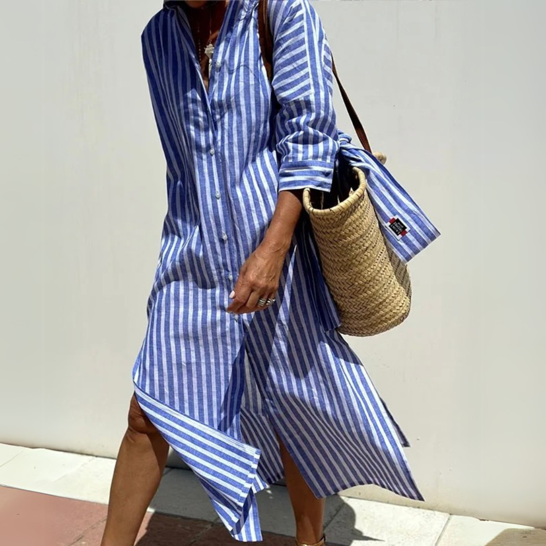 Lorena™ | Chemise Rayée Élégante