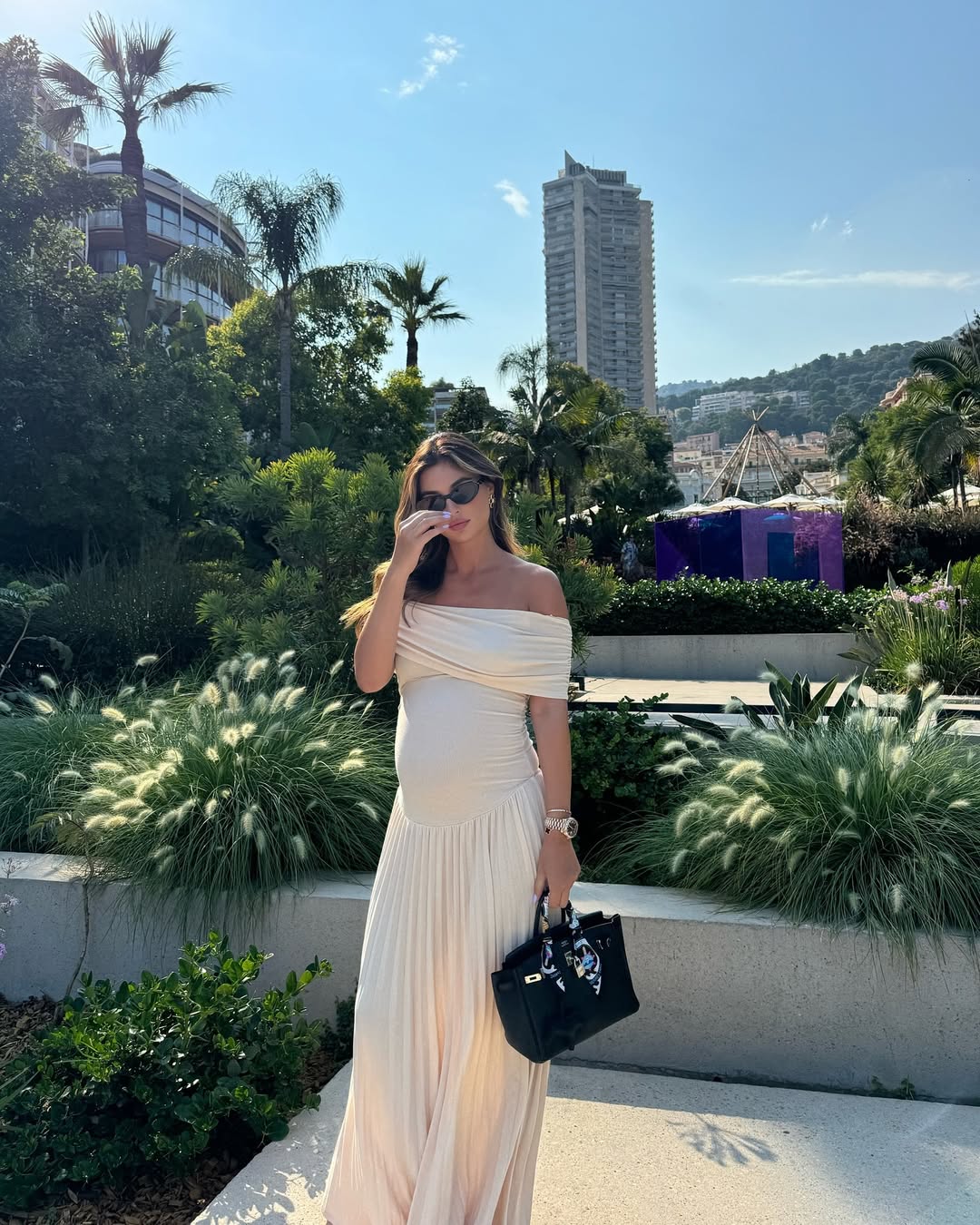 Annalise | Robe de Maternité Raffinée