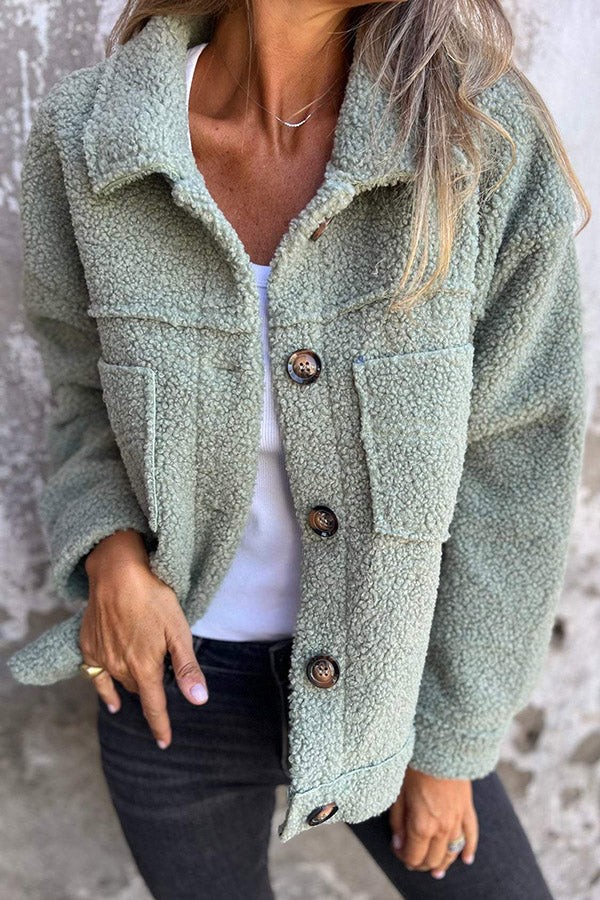 Madeleine™ | Veste Teddy Douce et Stylée