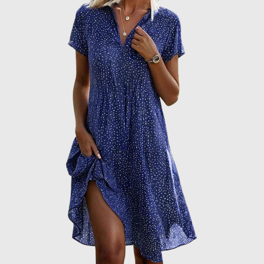 Sienna | Robe au Tissu Doux et Raffiné