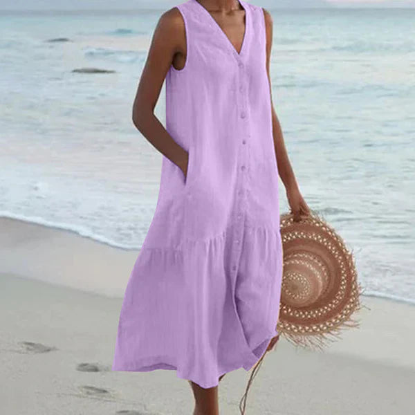 Bianca | Robe-Chemise Légère et Confortable