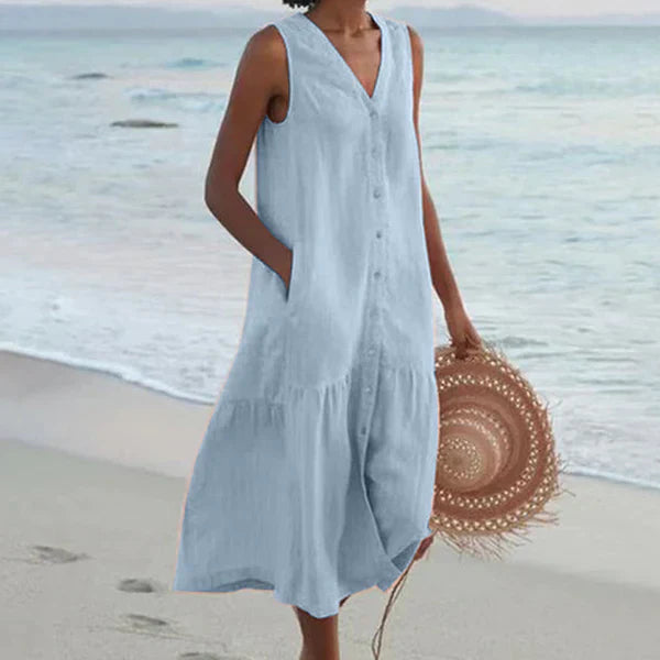 Bianca | Robe-Chemise Légère et Confortable