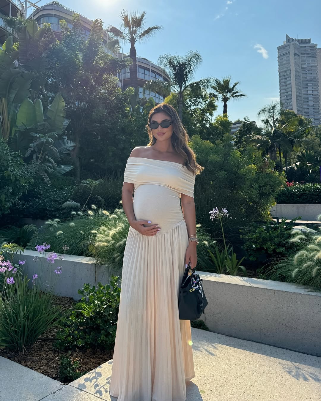 Annalise | Robe de Maternité Raffinée