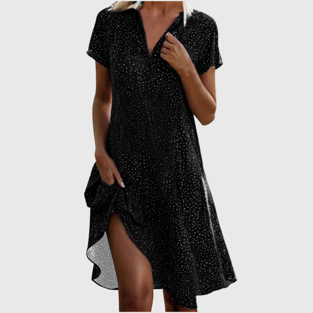 Sienna | Robe au Tissu Doux et Raffiné