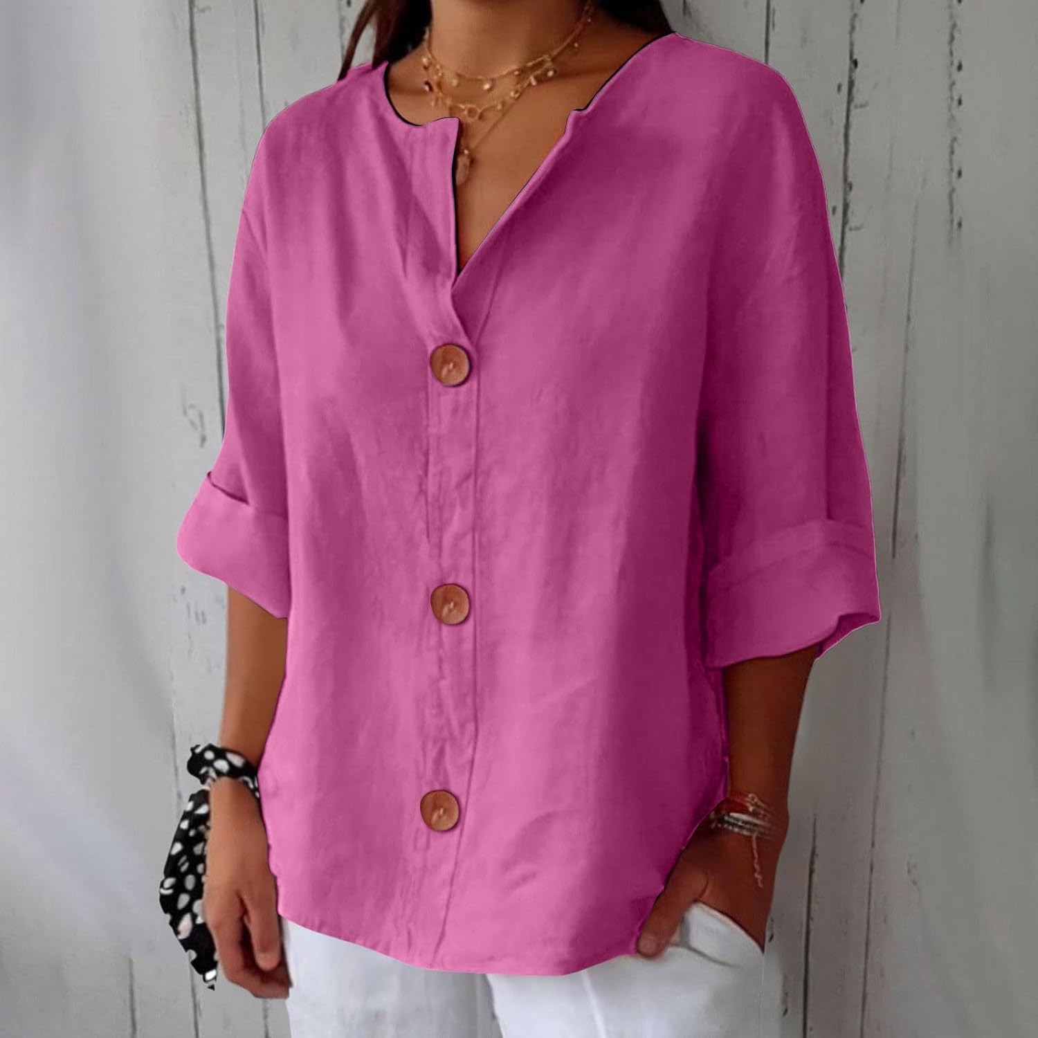 Clara™ | Blouse Légère et Élégante