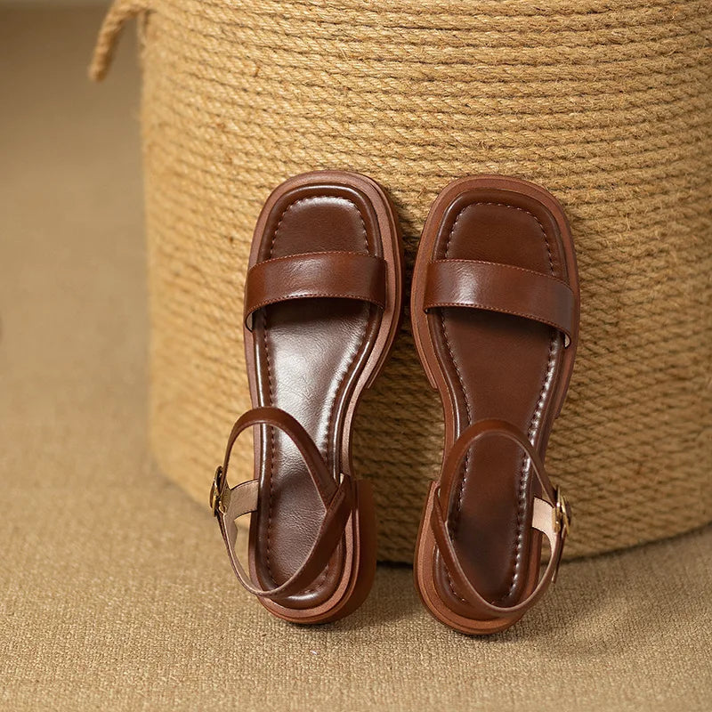 Ricci | Sandale Casual au Look Naturel
