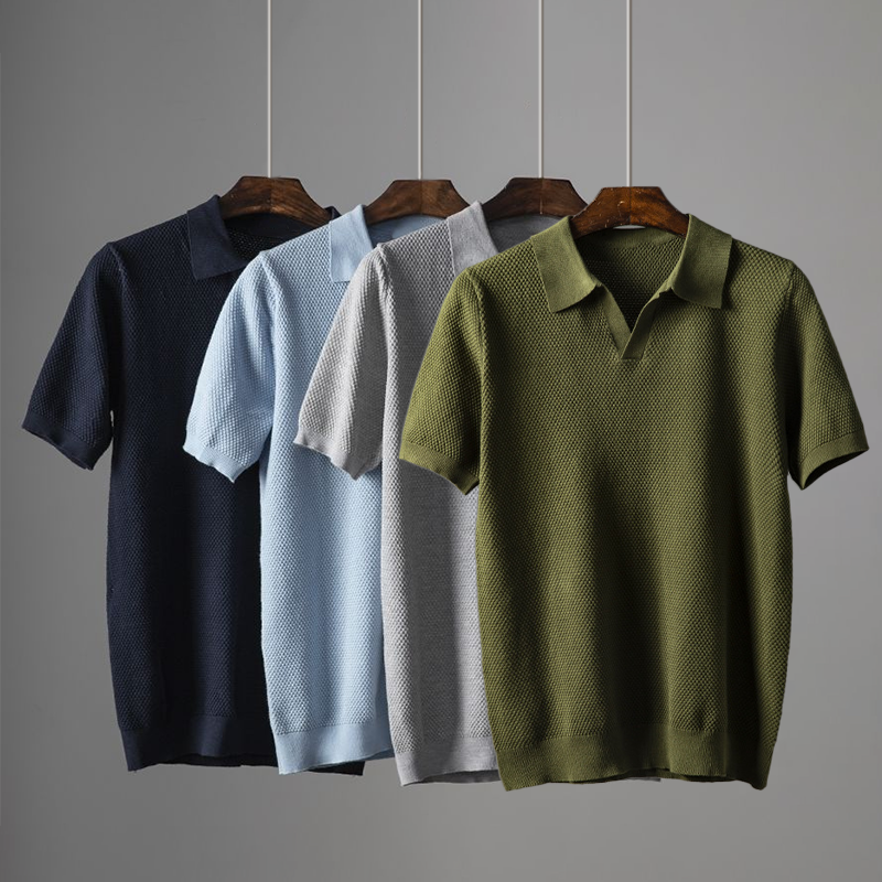 Patrick™ | Polo Élégant à Manches Courtes