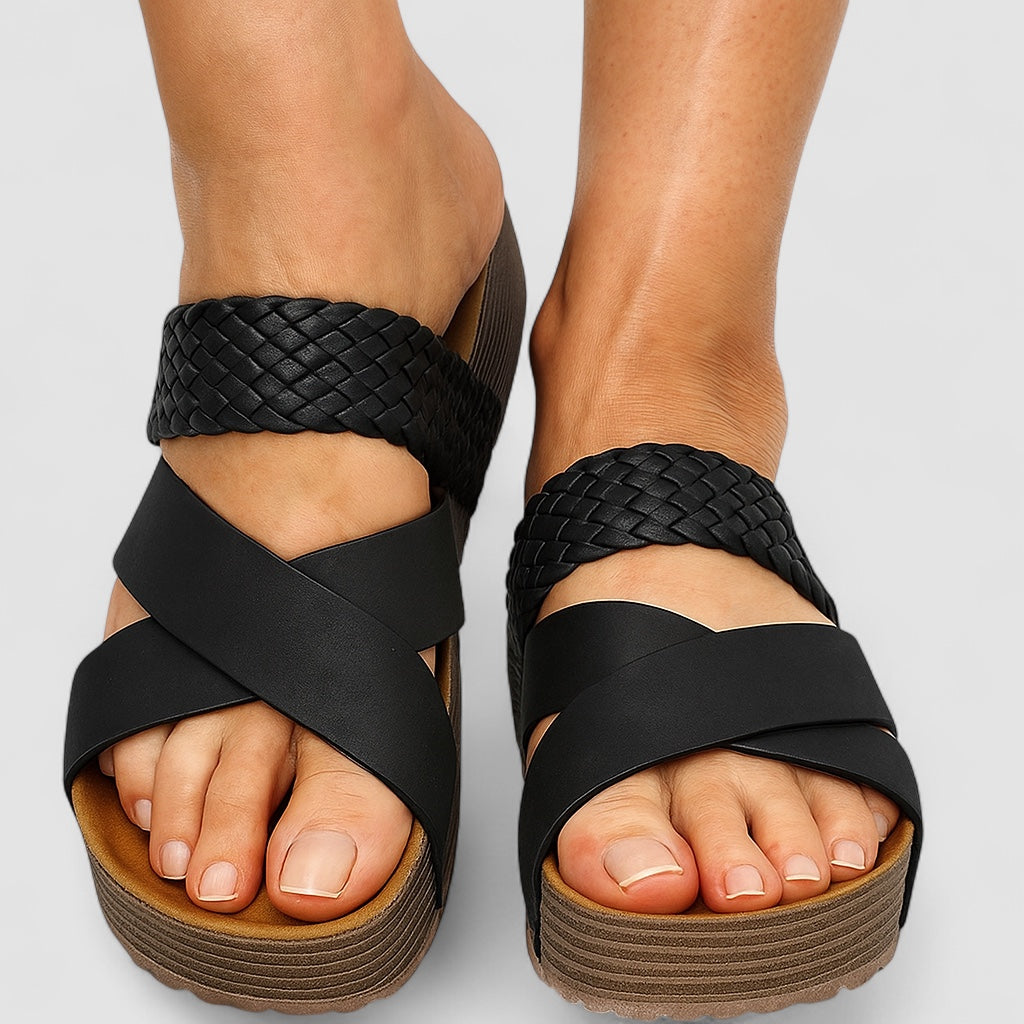 Élodie™ | Sandales Décontractées - Confort Inégalé pour vos Pieds