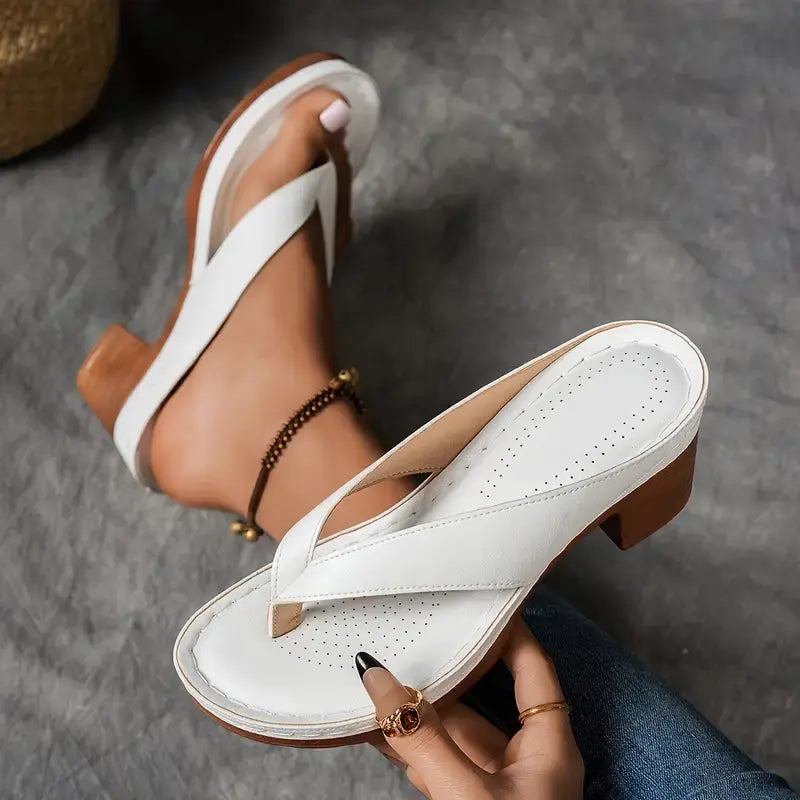 Morgane™ | Chaussons Orthopédiques avec Talon