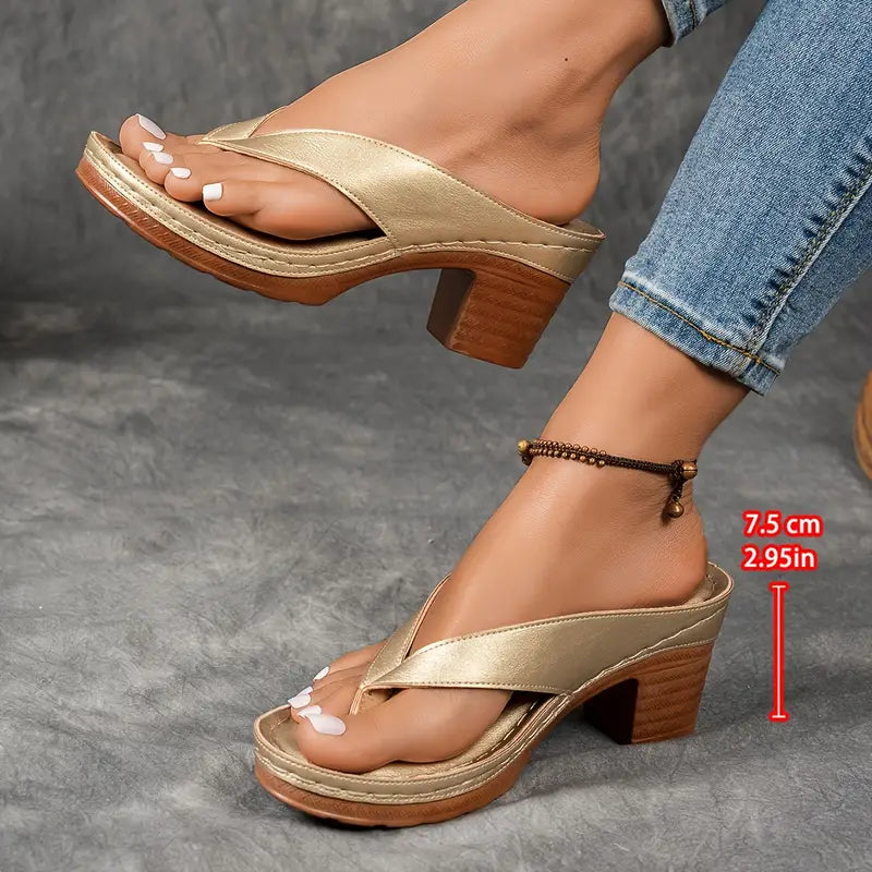 Morgane™ | Chaussons Orthopédiques avec Talon
