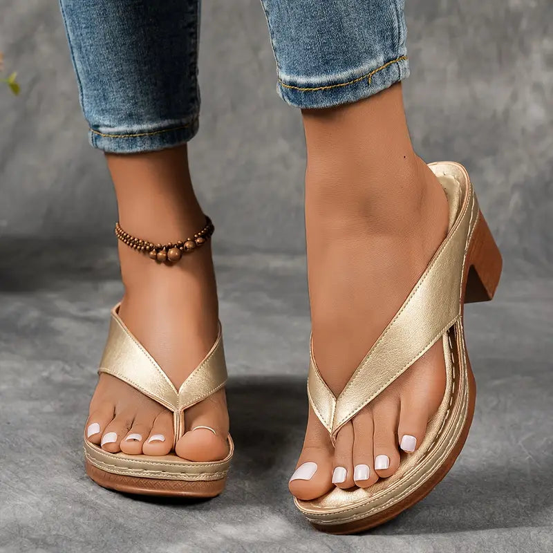 Morgane™ | Chaussons Orthopédiques avec Talon
