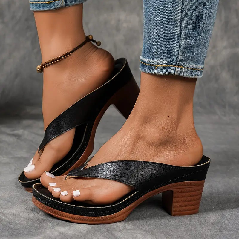 Morgane™ | Chaussons Orthopédiques avec Talon