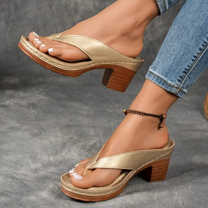Morgane™ | Chaussons Orthopédiques avec Talon