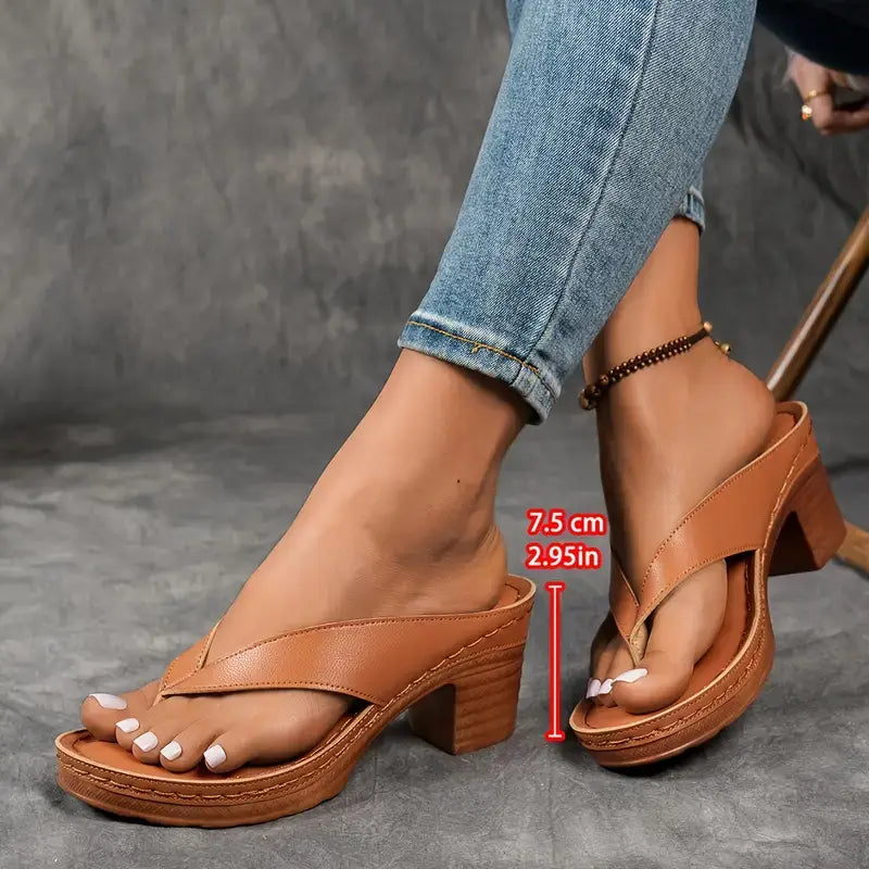 Morgane™ | Chaussons Orthopédiques avec Talon