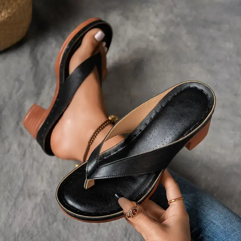 Morgane™ | Chaussons Orthopédiques avec Talon