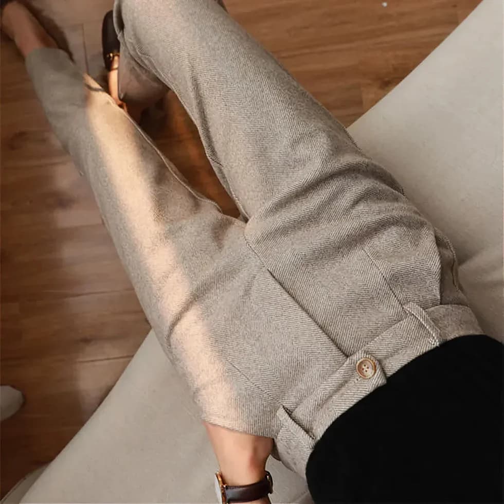 Leonie | Pantalon Ajusté Élégant
