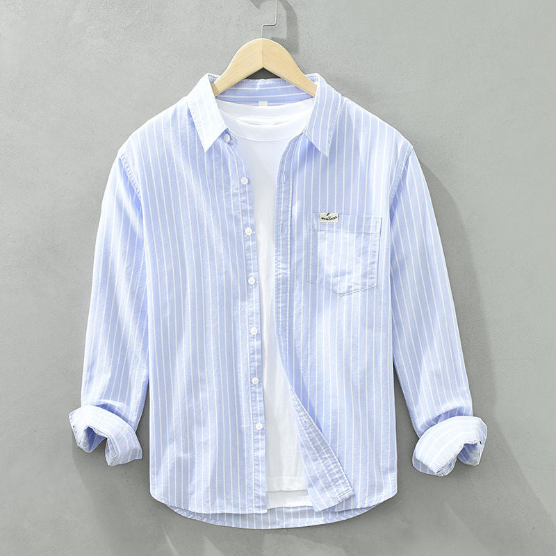 Flick™ | Chemise Striée Élégante