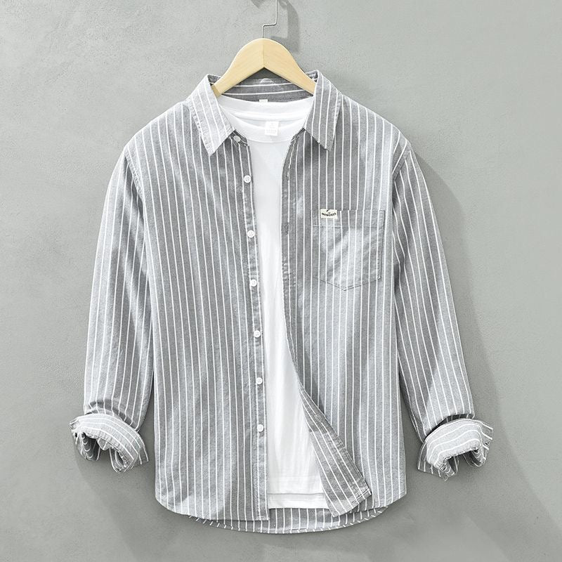 Flick™ | Chemise Striée Élégante