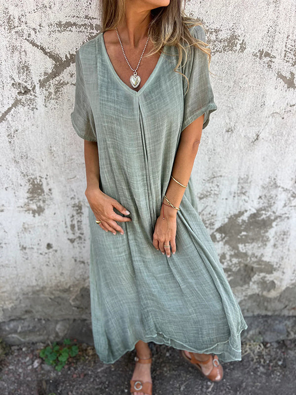Naia™ | Robe à Col en V