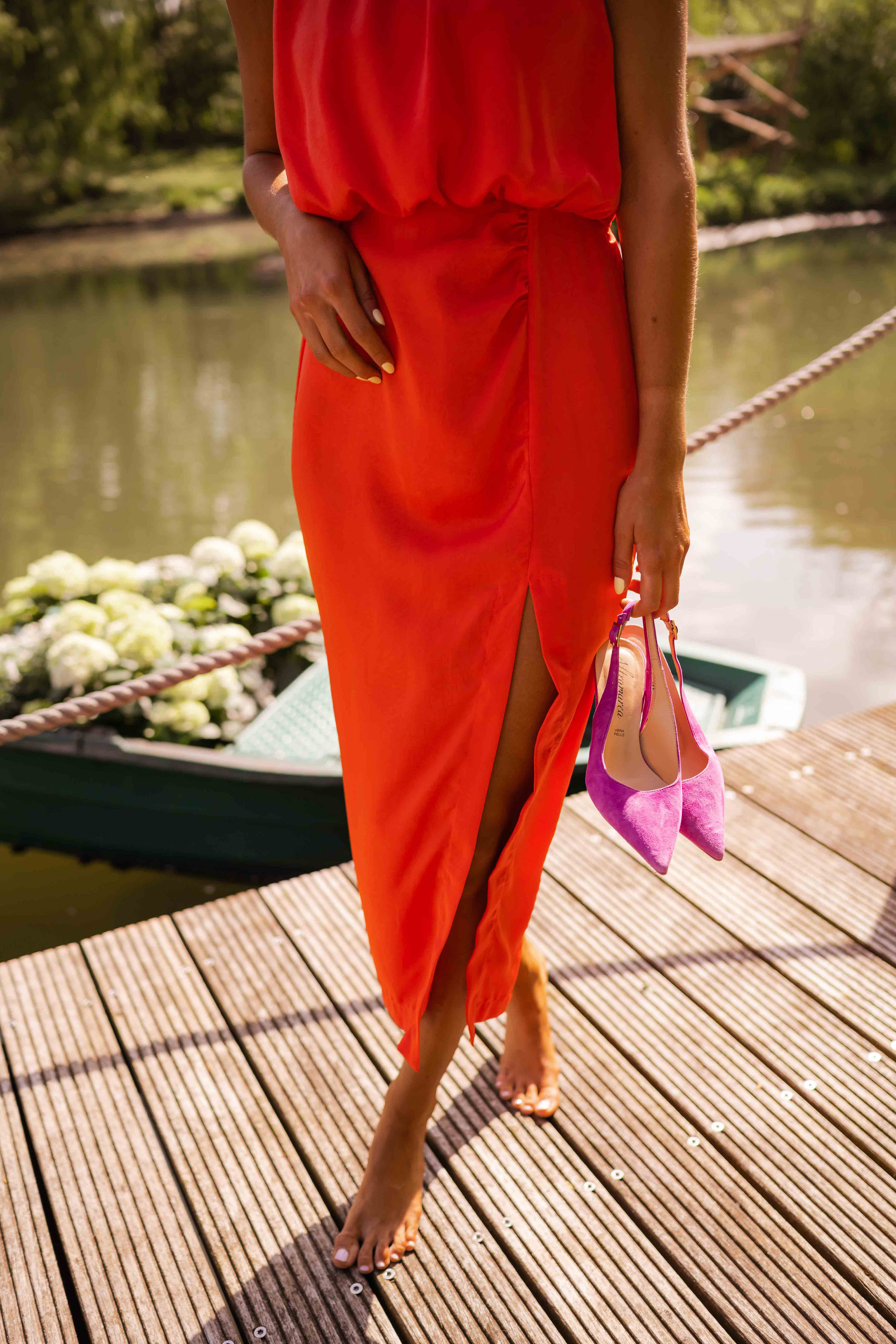 Leonie™ | Robe Midi Légère d'Été