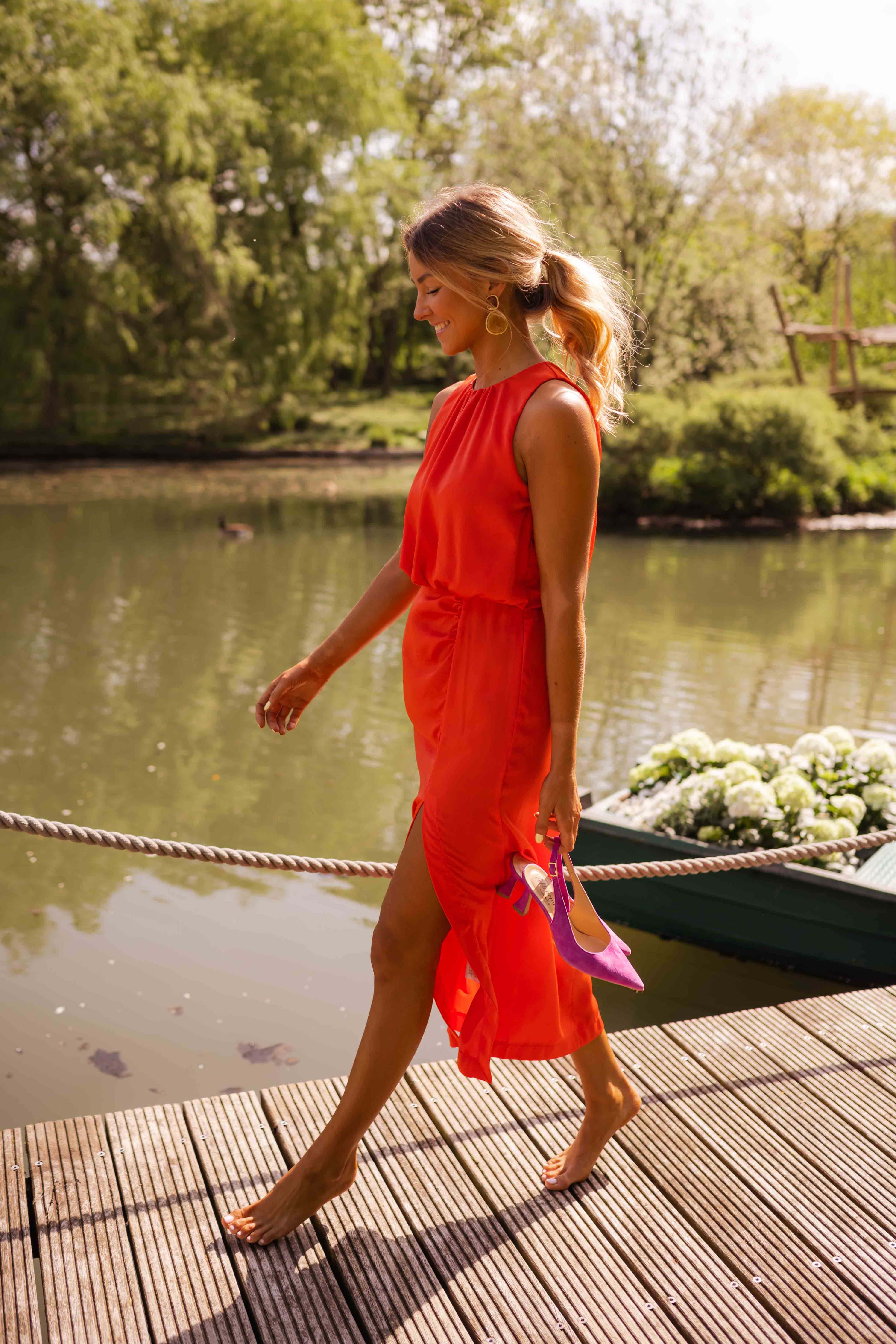 Leonie™ | Robe Midi Légère d'Été