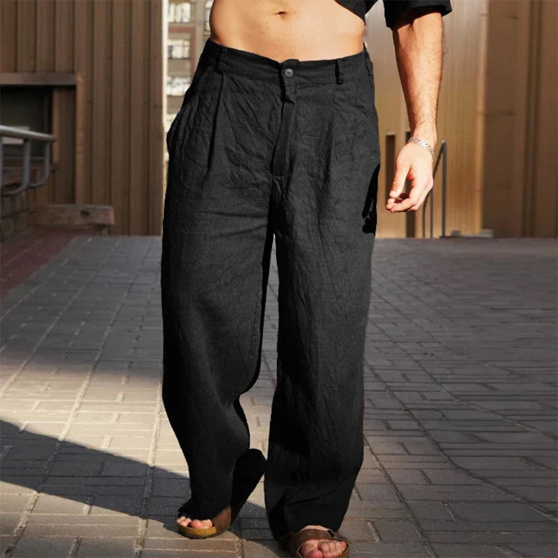 Clément | Pantalon Large et Fluide