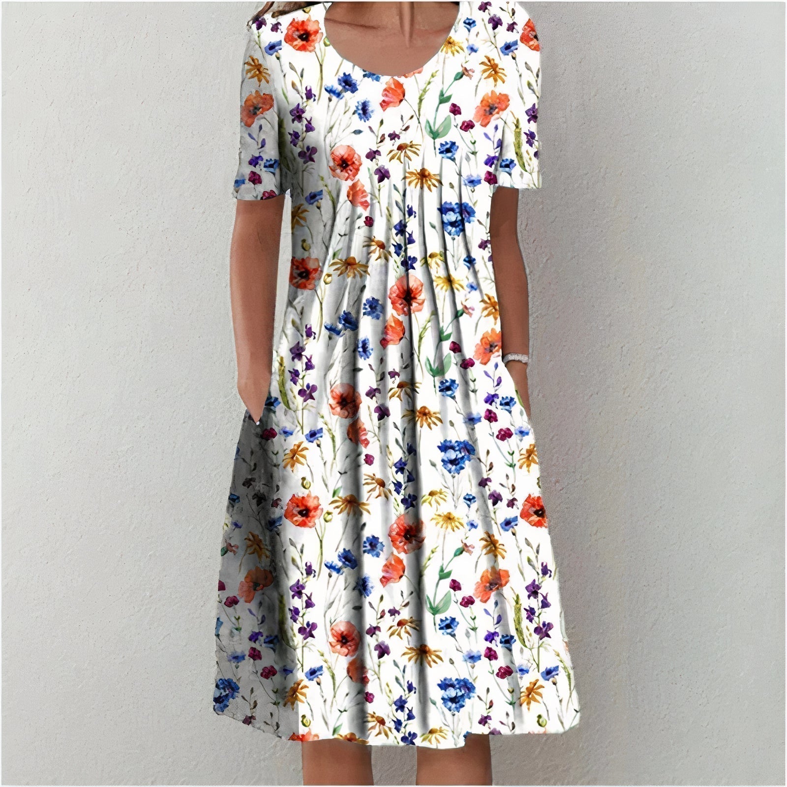 Vittoria™ | Robe Midi Élégante et Lumineuse