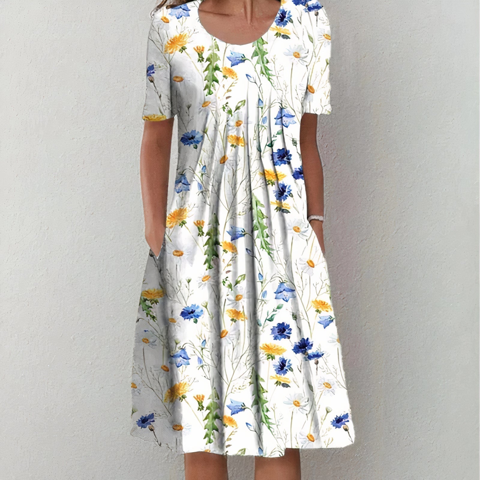 Vittoria™ | Robe Midi Élégante et Lumineuse