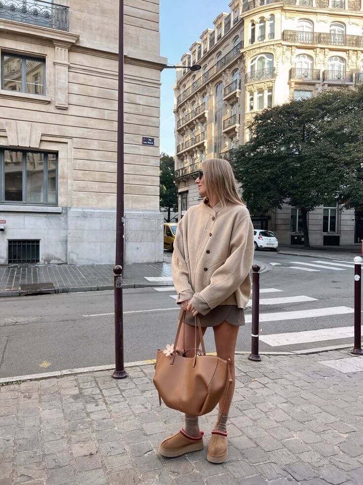 Pernilla | Sac Structuré avec Fronces Latérales