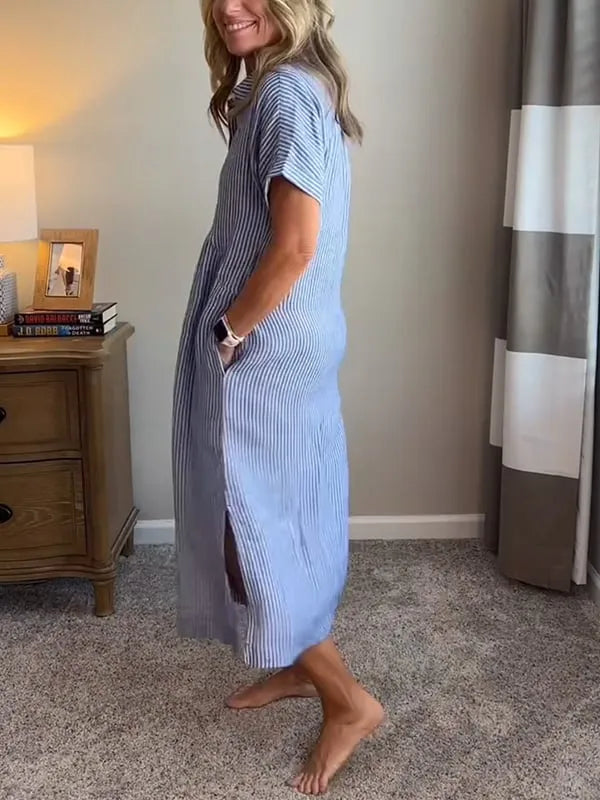 Vittoria | Robe-Chemise Confortable et Élégante