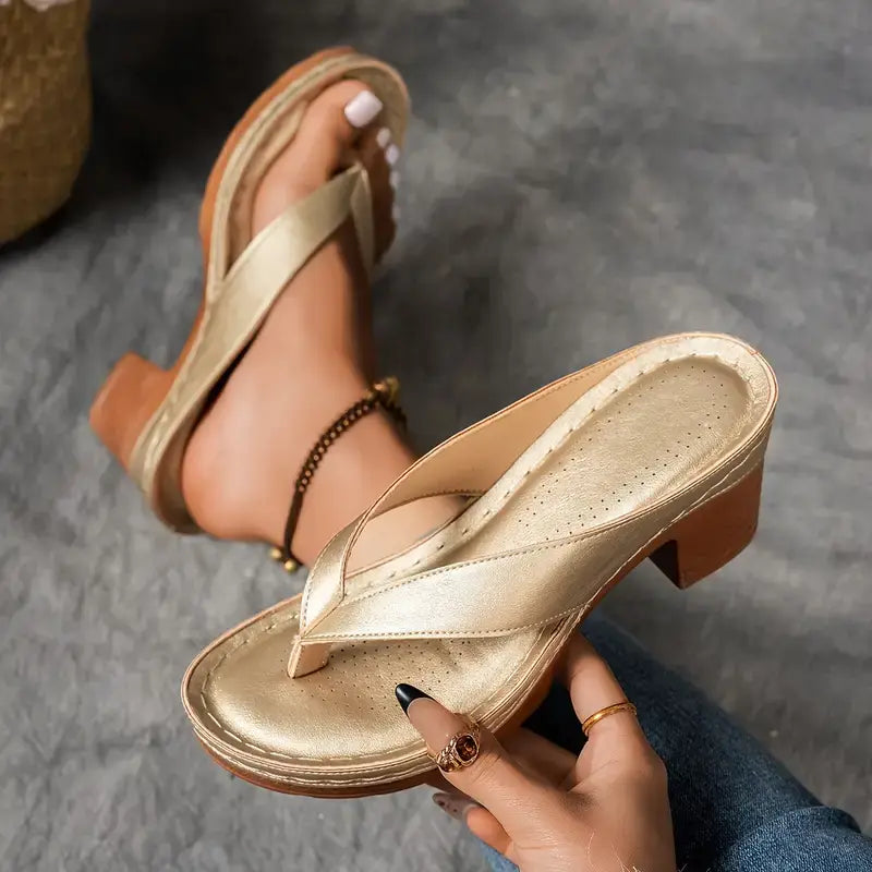 Morgane™ | Chaussons Orthopédiques avec Talon