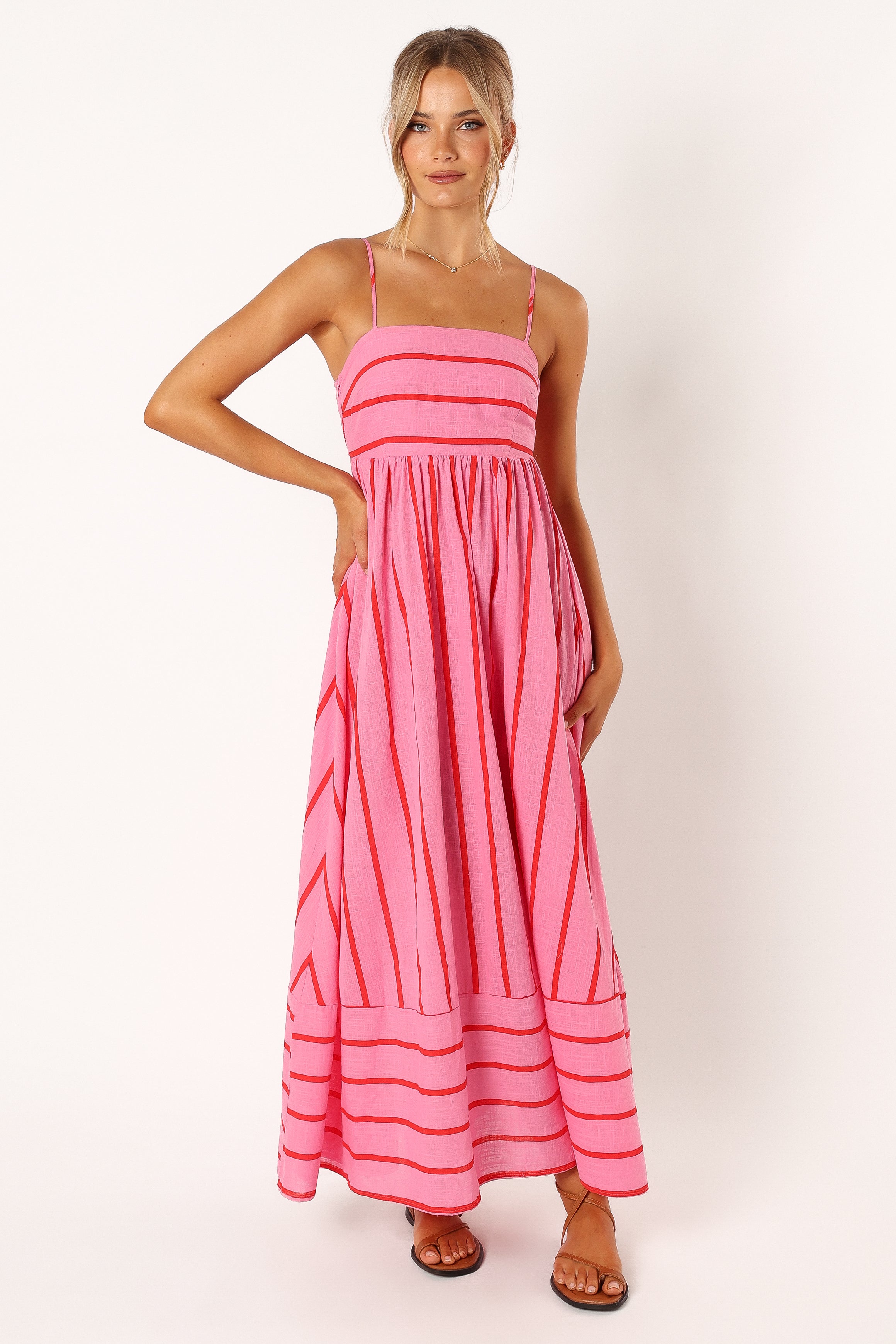 Luella | Robe Longue Rose