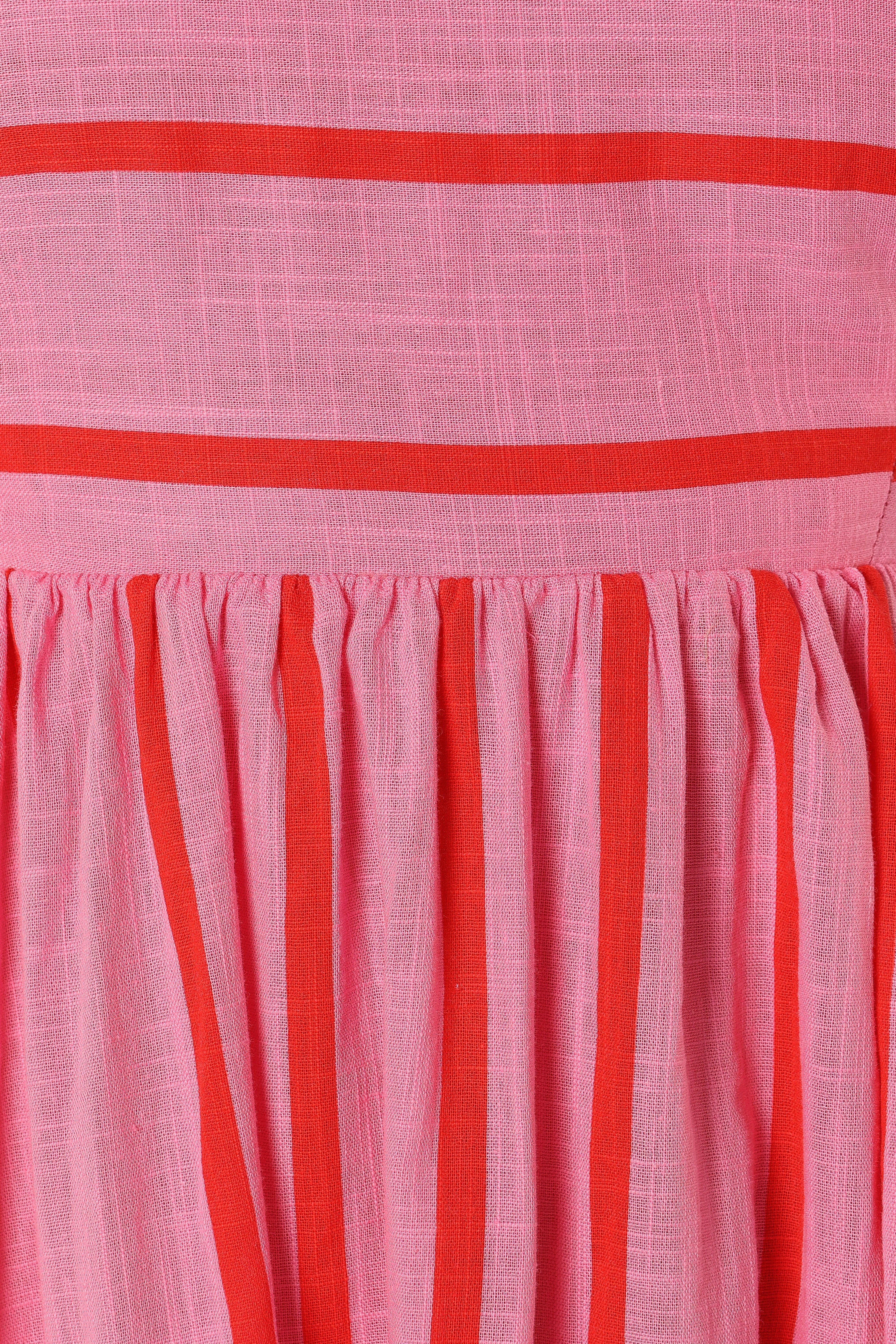 Luella | Robe Longue Rose