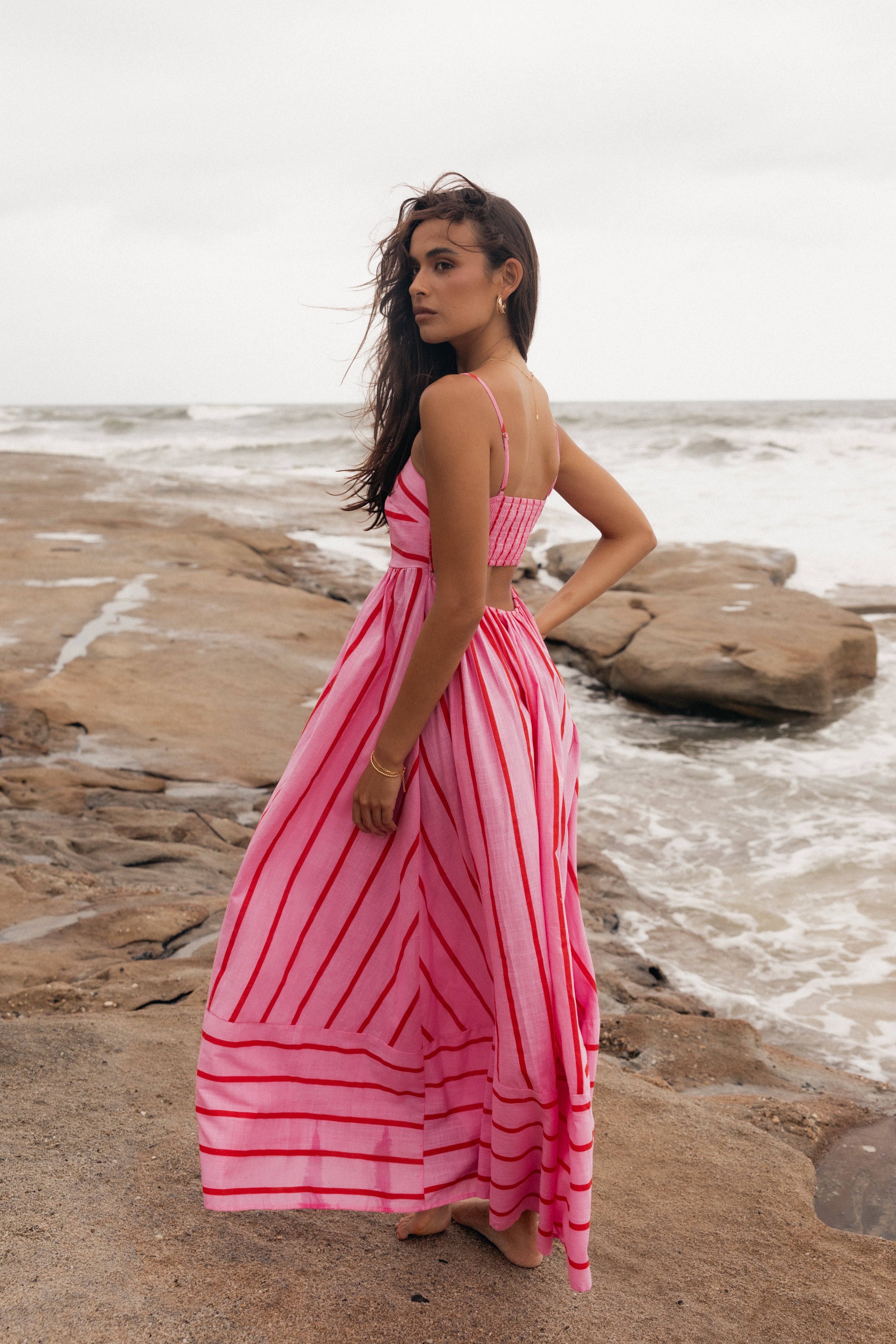 Luella | Robe Longue Rose