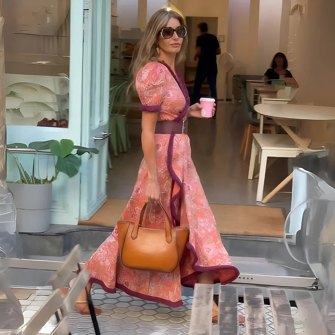 Elena | Robe Longue Élégante